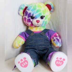 BUILD-A-BEAR Rainbow Teddy Bear | Fully Clothed